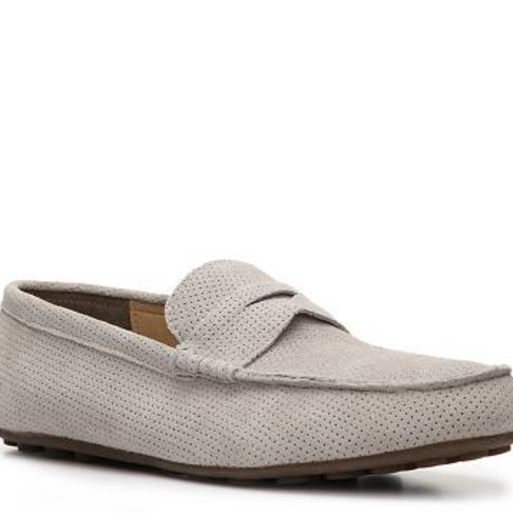 New Buks By Walk-Over Mens Penny Loafers suede 9